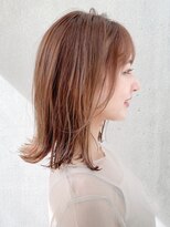 エトラ 渋谷店(etora)&nbsp;前髪 外ハネボブ イメチェン 美髪 ホワイトブロンド"