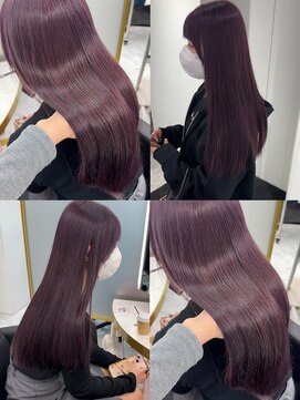 ジュイル シブヤ(JEWIL SHIBUYA) 艶と透明感のあるラベンダーカラー