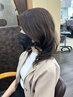 話題のストカール！根本はストレート・毛先はカールにするメニューです