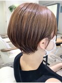 【 Ｉ. 】30代からのナチュラル前下がりショートボブ　川口