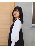 韓国っぽ切りっぱなし、ミディアムレイヤー◯