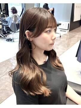 ハルキミナト ジャパン ヨコハマ(HARUKI MINATO japan YOKOHAMA) 顔周りカット/顔周りレイヤー/レイヤー/ロングレイヤー