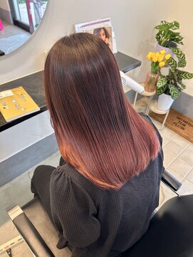 ラック 津田沼(LUCK) グラデーションダブルカラーインナーカラーケアブリーチ