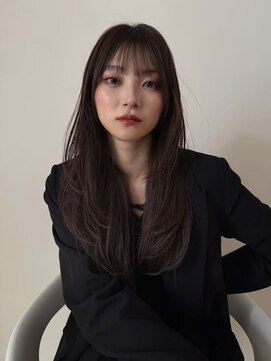 シーム(SEAM) layer cut / olive grey