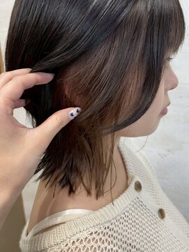 アンジェリカ(Angelica Total Beauty Lifestyle Design) ウルフカット インナーカラー