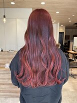 ミューズ バイ ケンジ(MUSE by KENJE)&nbsp;ブリーチなしダブルカラー/レッドカラー