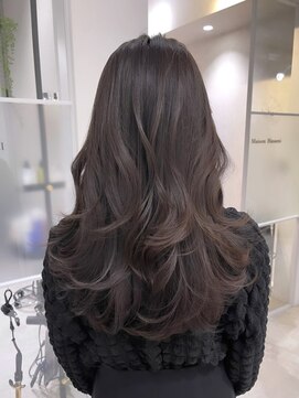 ムード(MOOD,) 暗めカラー/グランマッシュ[レイヤーカット/髪質改善/銀座]