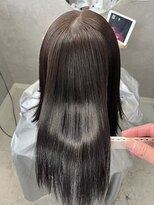 リノア 西梅田 福島(Linoa)&nbsp;柔らかさを残す髪質改善縮毛矯正の艶髪ストレート