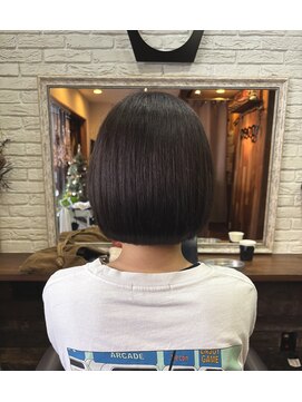 ゴエン(goen hair lounge) ぱつっとボブ