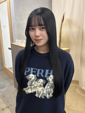 アマーク(a mark) 【小川結女花】水素カラーでdark gray