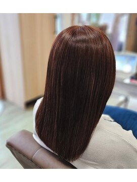 ヘアアトリエ ナイン(hair atelier nine) ヘッドスパ/バーガンディ/バズカット/ブルーブラウン/福島市