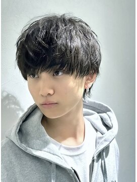 アストラ(ASTRA) MEN’S HAIR/波巻きツイストスパイラル/リバースセンターパート