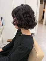 エトレ(etore)&nbsp;ミディアムボブパーマ/艶髪/デザインパーマ