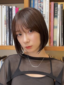 ピークアブー 原宿ハラカド(PEEK-A-BOO) ☆コンパクト丸みショートボブまとまりカット原宿30代40代
