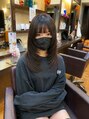 カットウェルズ ラブコオリヤマ 郡山店(Cut Well's Love Koriyama)&nbsp;レイヤーカットと透明感カラーが得意です◎[レイヤカット][寒色]
