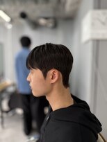 テールバイルシエル(TERRE by Le ciel) 韓国メンズヘア/ダウンパーマ/センターパート