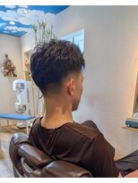 ももいろかぶとむし&nbsp;【メンズカット】骨格補正刈り上げ清潔感あふれるベリーショート
