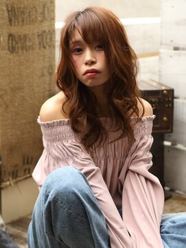 ナオシ トレス 富雄店(nao*c tres) ラフなフェミニンウェーブ