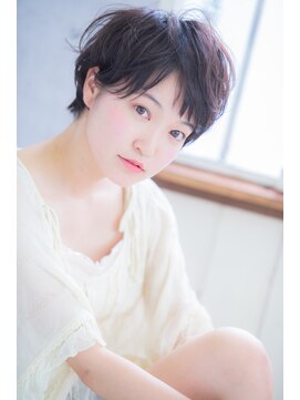 ネオリーブクレア 綱島店(Neolive Krea) 黒髪エアリーショート☆大人女性にもオススメ☆