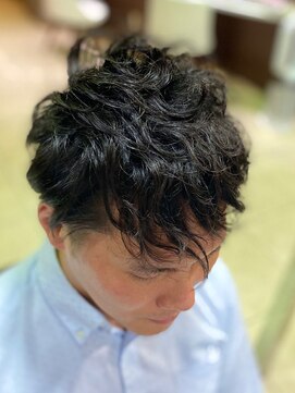 美容室 イルフェドゥ(Il fait doux) 2ブロックツイストスパイラル