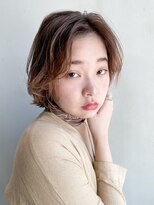 アイティー バイ アルバム 浦和店(IT by ALBUM)&nbsp;ふんわりバング_セシルカットココアブラウン_47316