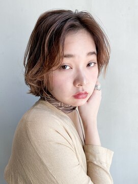 アイティー バイ アルバム 浦和店(IT by ALBUM) ふんわりバング_セシルカットココアブラウン_47316