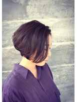 サロンレイビューティー(SALON Leh BEAUTY) 【Leh】品のある大人前下がり　小顔カット