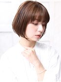 大人可愛い小顔美髪ツヤ髪30代40代クールショート髪質改善A3