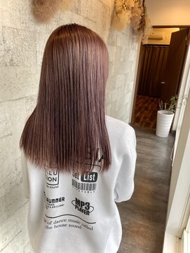ミルヘアデザイン(mil hair design) ピンクベージュ