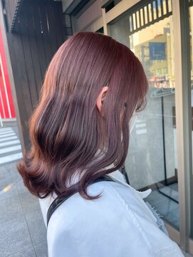 ミニム ヘアー(minim hair) 【minim×岩田】ピンクベージュ
