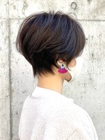 トト 船橋店(toto.)&nbsp;黒髪/グレーベージュ/レイヤーロング/前髪パーマ[西船橋/津田沼]