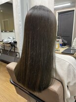 テーラヘアー 蘇我2号店(TELA HAIR)&nbsp;縮毛矯正×オリーブベージュ【TELAHAIR蘇我2号店】