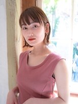 フランズ いわき(FLUNS)&nbsp;黒髪/グレーベージュ/レイヤーロング/前髪パーマ/いわき市