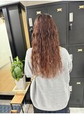 ブリーチパーマ ウェーブ