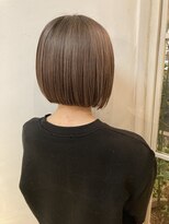 シェノン 赤羽店(CHAINON)&nbsp;イルミナカラー赤羽切りっぱなしボブ冬イメチェンスタイル