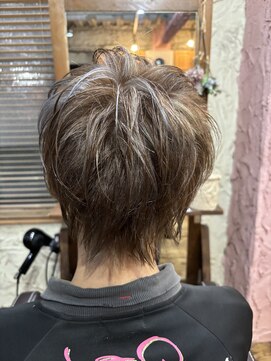 ロッソバイアルター 鎌取(ROSSO by aL-ter) 【ダークアッシュ/ニュアンスパーマ/韓国マッシュ】石橋