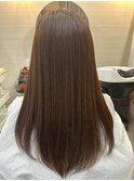 ストレート ロングスタイル