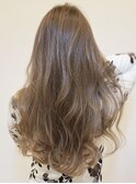 王道ベージュ系柔らかロング