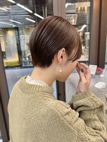ミィ 表参道(mee.)&nbsp;似合わせカット ショートボブ ショートヘア ハンサムショート
