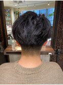 メンズ/マッシュショート/刈り上げ