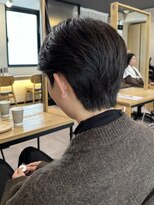 ノラ ギンザ(NORA GINZA)&nbsp;ダウンパーマニュアンスパーマセンターパートコンマヘア髪質改善