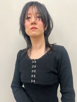 ラウンジ モリオ イケブクロ(Lounge MORIO Ikebukuro) 【morio】池袋　美容室　黒髪　ウルフ　ミディアム♪