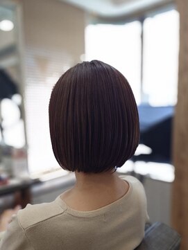 フラワーオーガニック(flower organics) 【フラワーオーガニック団原】　～艶髪×暖色グラボブ～