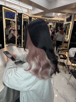 ラピス 渋谷本店(Lapis)&nbsp;インナーカラー/ラベンダーミルクティー/ピンクカラー