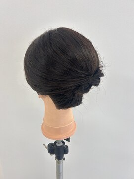 ヘアセットサロン サロンエイミー(salon aemii) 簡単和装アップ
