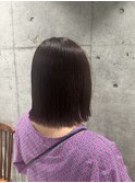 切りっぱなしボブ