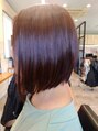 アグ ヘアー ネイビー 鶴岡東原店(Agu hair navy)&nbsp;ツヤ髪に見えるカラー