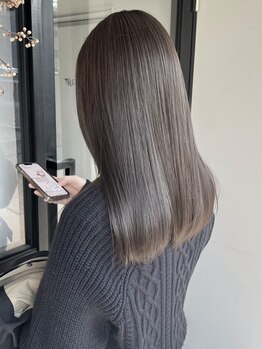 ディレクト(Direct)の写真/<天文館/マルヤ徒歩5分>髪のクセや広がりが気になる方にはダメージレスな酸性ストレートがオススメ!