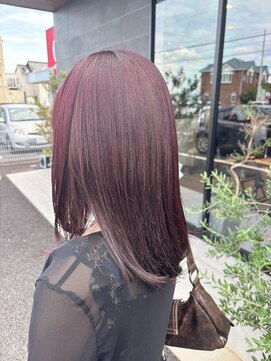 アチーブリス(achieve Liss) ワインレッドカラー