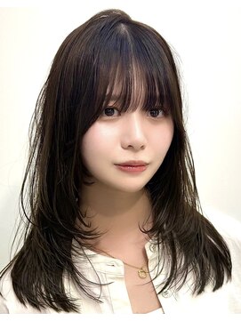 ワンズ リー 上大岡店(One's ly) ミディアムレイヤー_髪質改善_トリートメントヘアセット